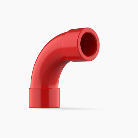 ABS 25mm 90° Sweeping Bend