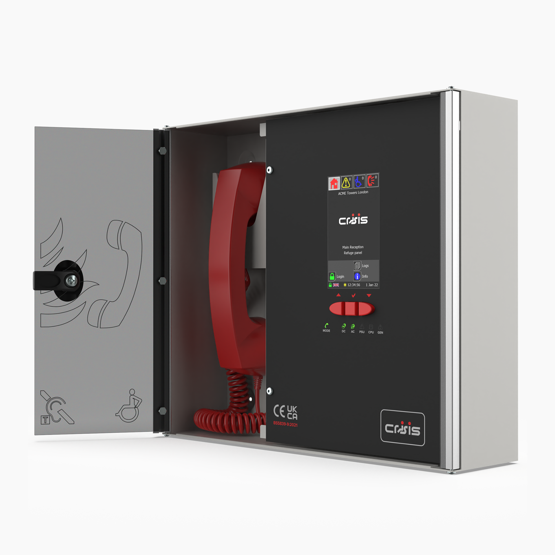 Crisis EVC Network Master Station