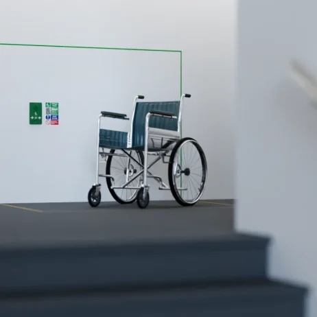 Disabled Refuge Placement