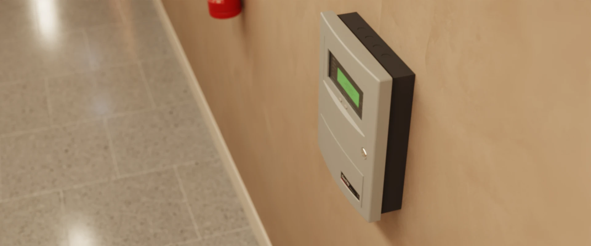 SMS SenTRI repeater panel for apartment complexes