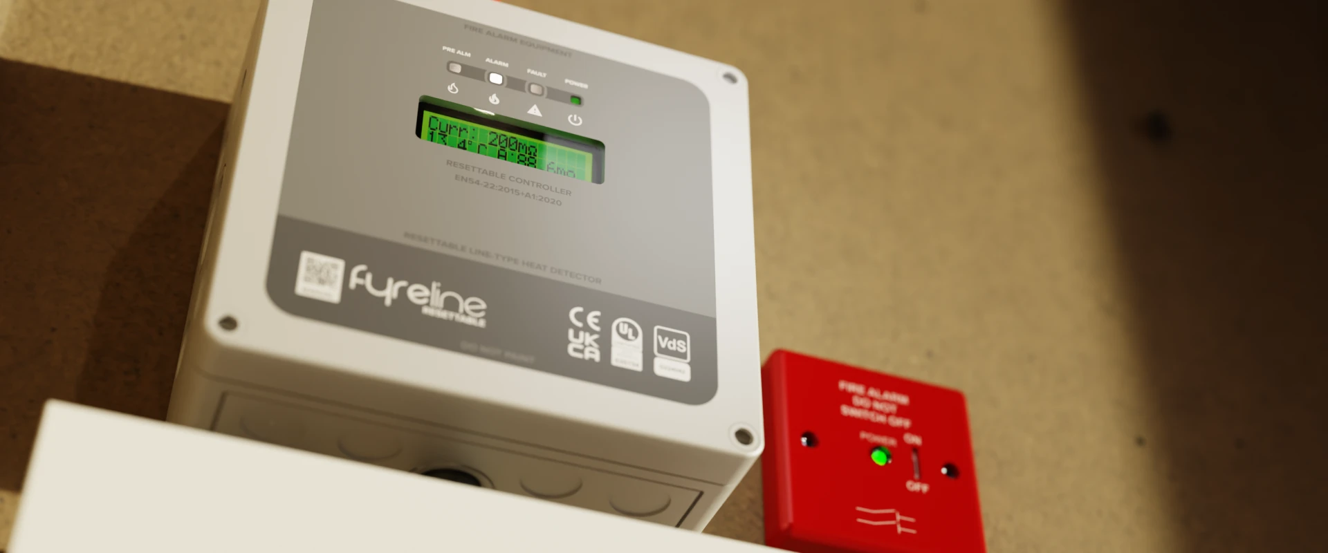 FyreLine resettable ceiling voids