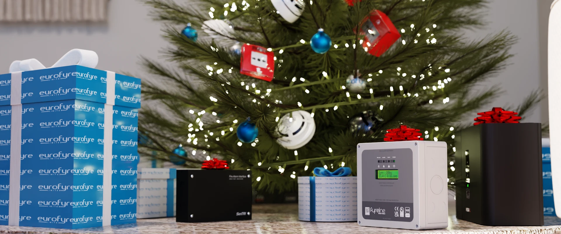 Eurofyre Christmas tree