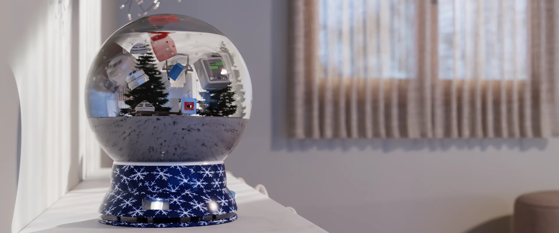 Eurofyre Snow Globe