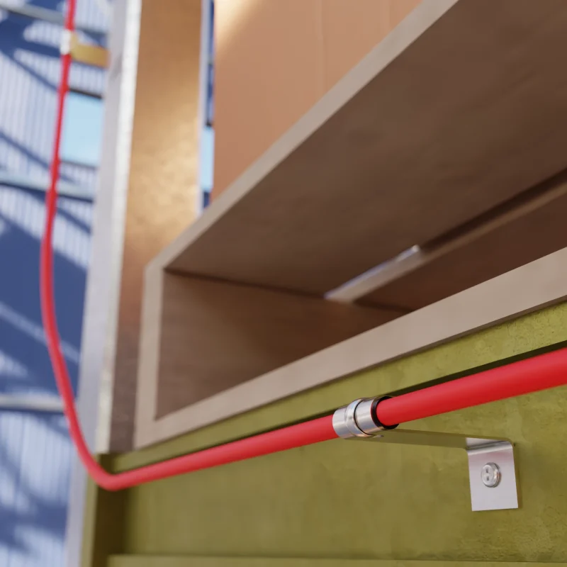 FyreLine Resettable Linear Heat Detection for Storage Racks Eurofyre