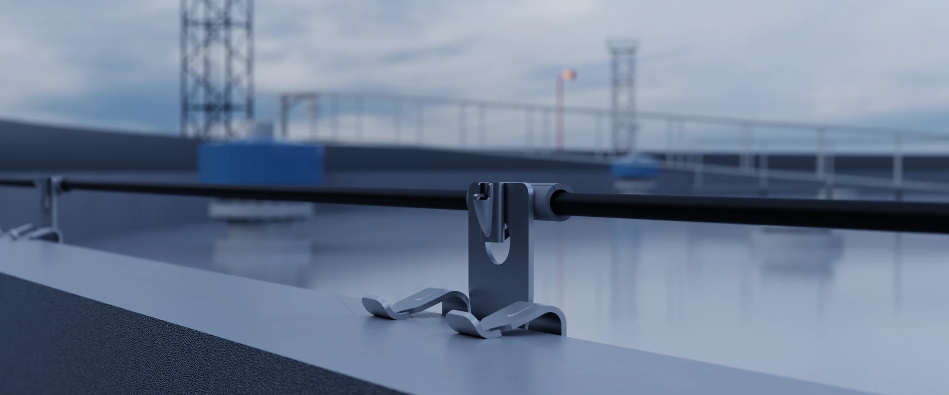 FyreLine EN54 Fixed for Roof Tanks Girder Clip