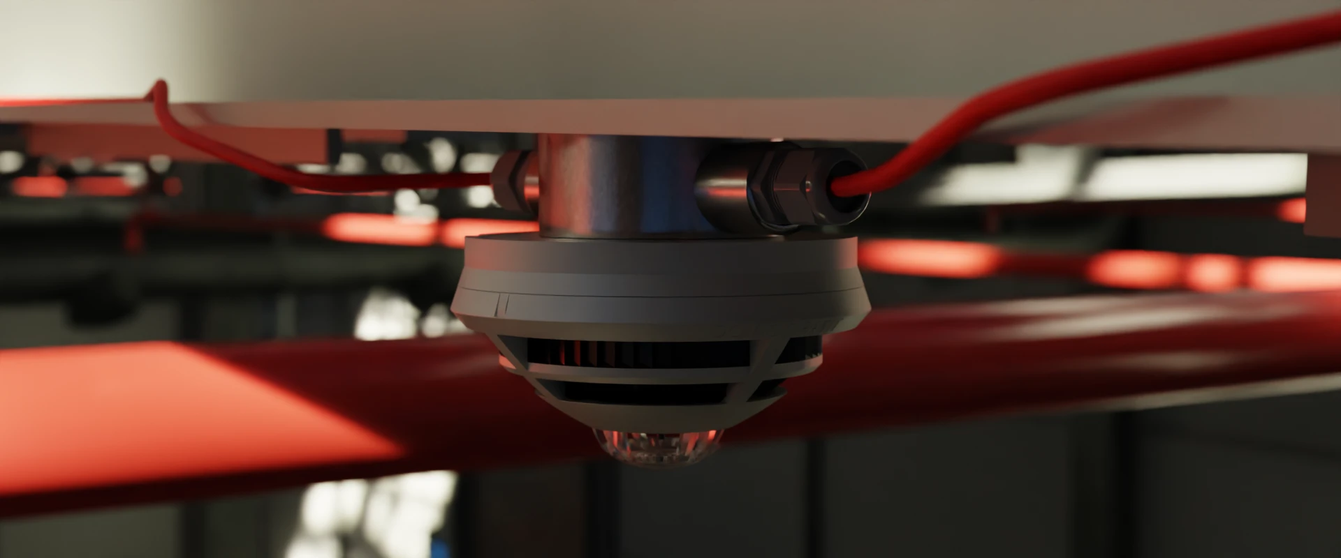 SMS SenTRI For Warehouses Smoke Detector