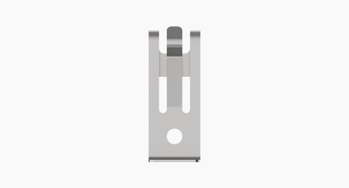 FyreLine J-Lock Clip Orthographic Front