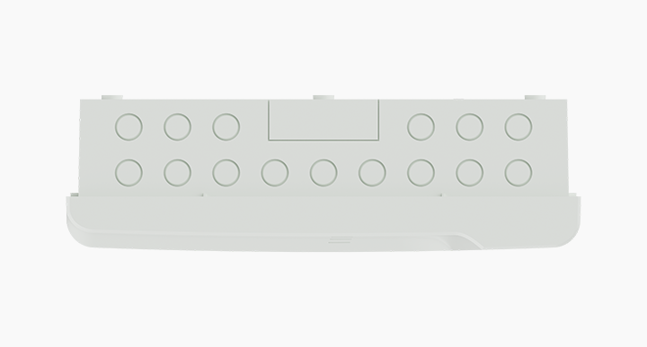 Infinity ID 2-Wire Addressable Fire Alarm Panel Orthographic Top