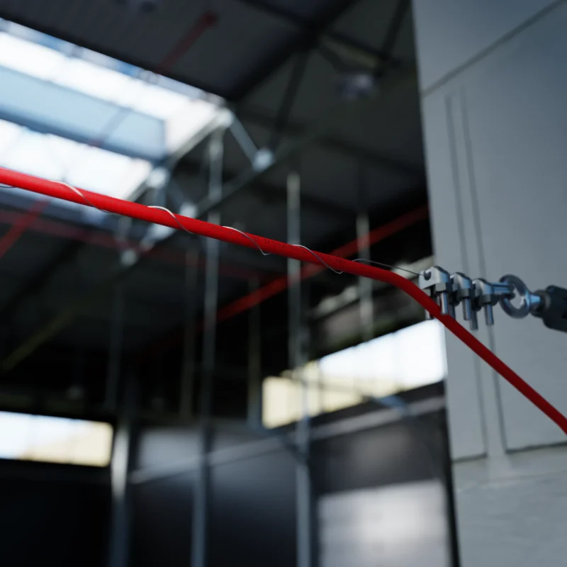 Messenger Wire Installation FyreLine Resettable