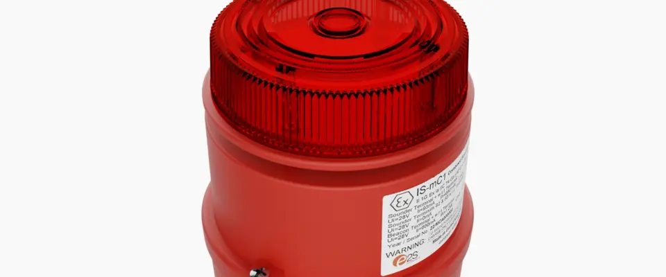 E2S IS-MC1 Intrinsically Safe Sounder & LED Beacon