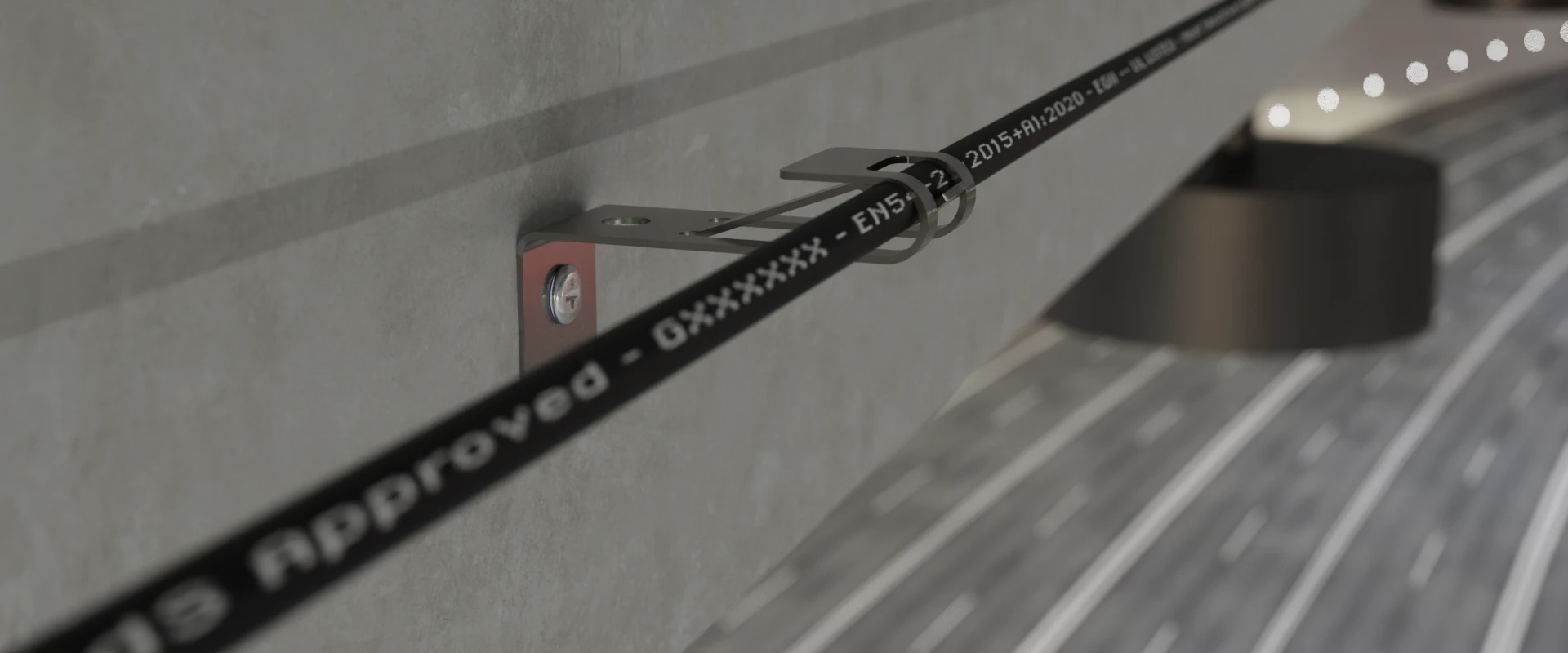 FyreLine Resettable For Tunnels J-Lock Clip