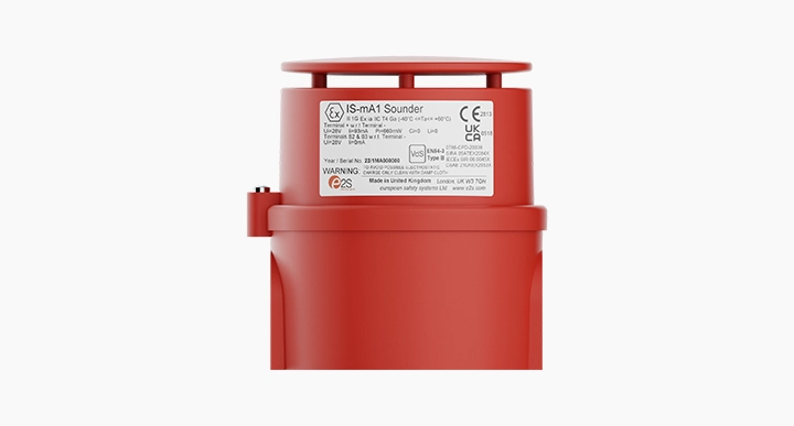 IS-MA1 Intrinsically Safe Sounder