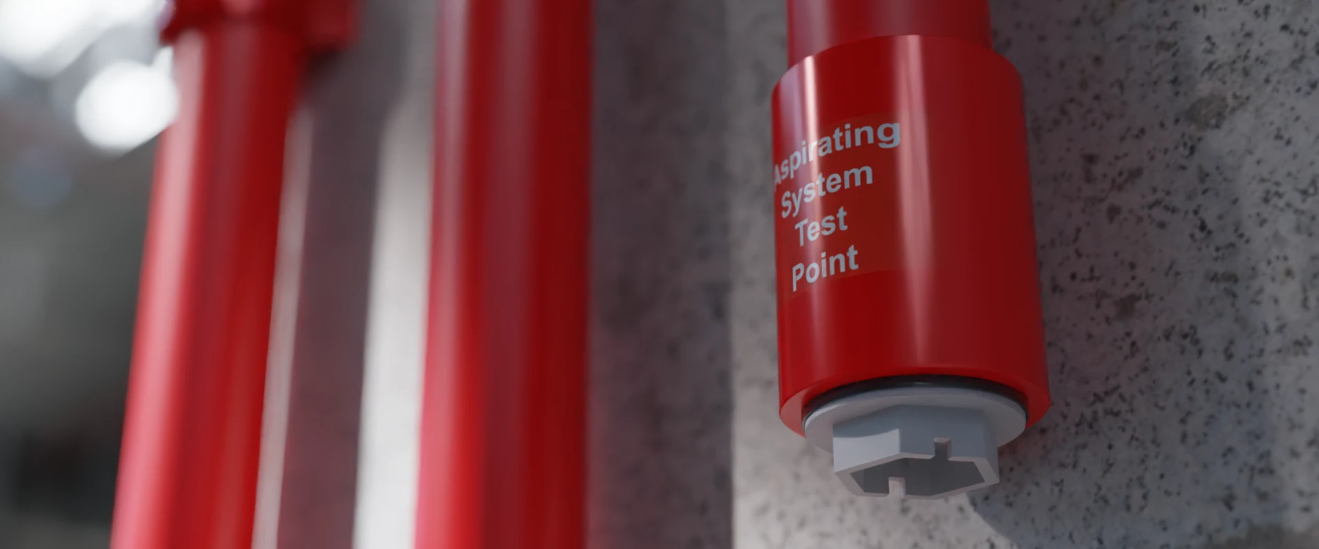 Securiton ASD 2000 for Warehouses Sampling Test Point