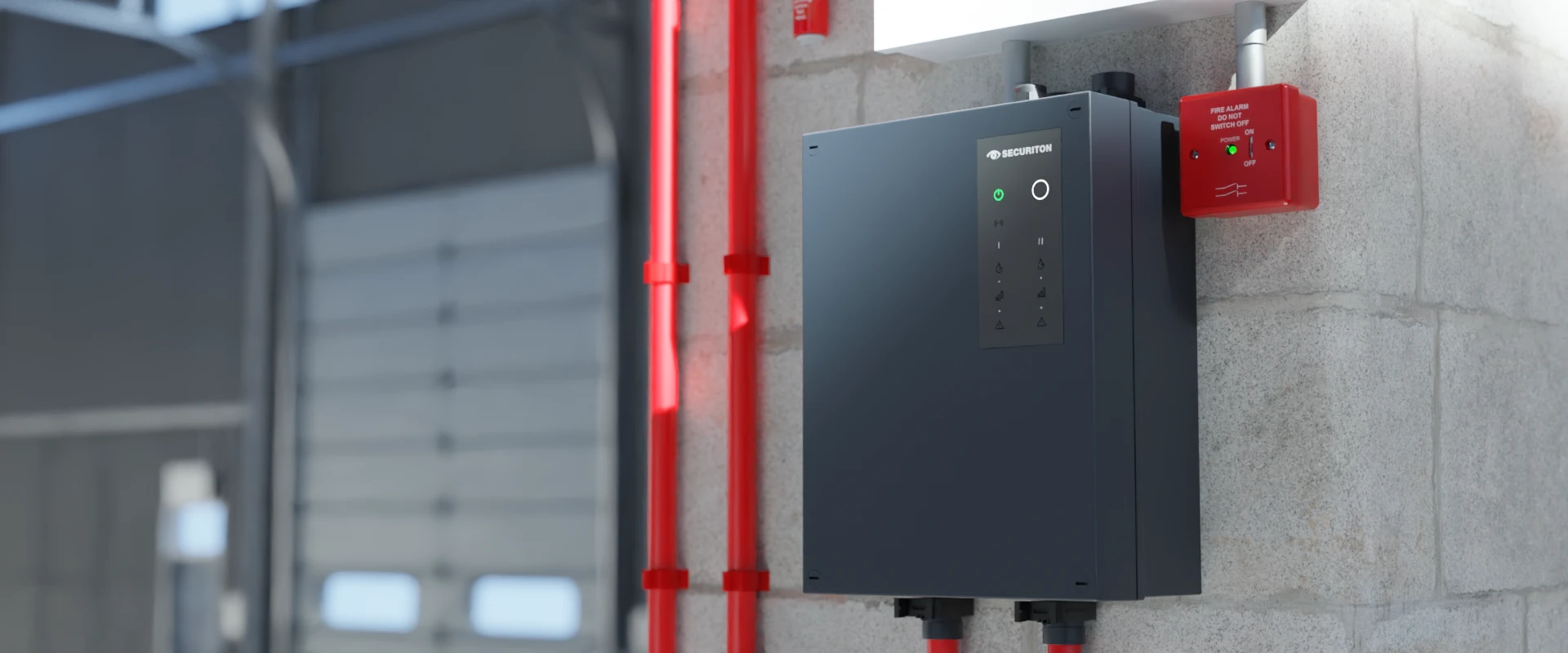 Securiton ASD 2000 for Warehouses SecuriSmoke ASD
