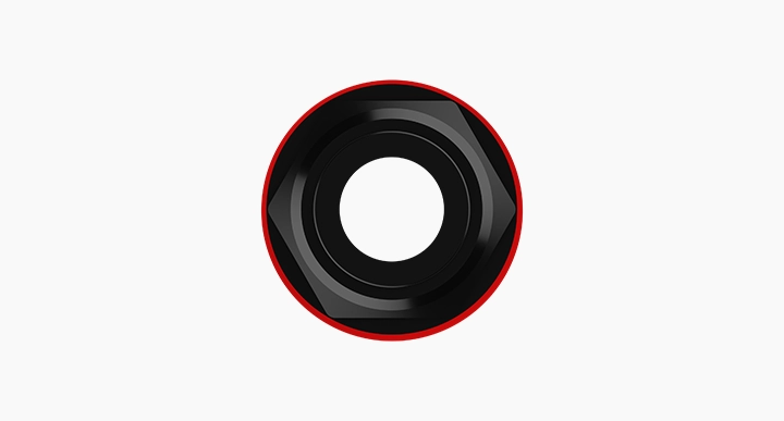 25mm to 10mm ABS Compression Adaptor