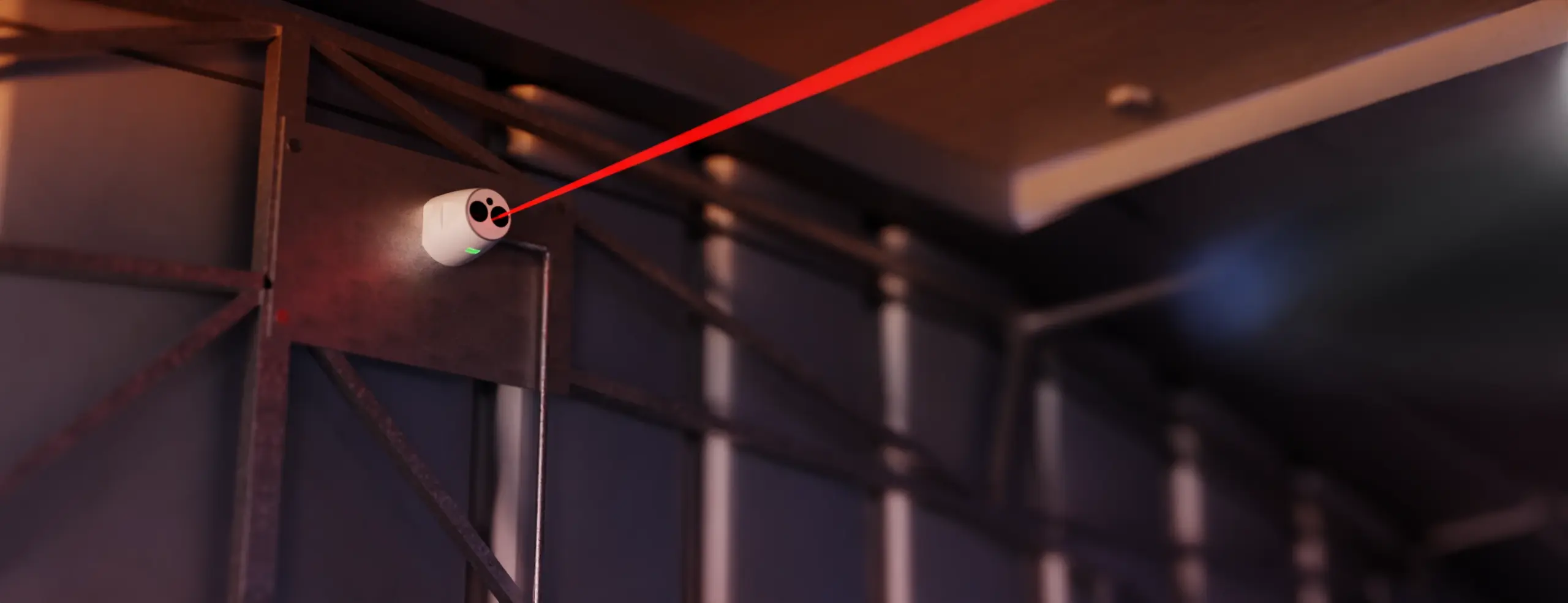 FireRay Hub Beam Detection in Airport Hangars