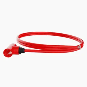 25mm Capillary Kit with Discreet End Cap/Tee, Red