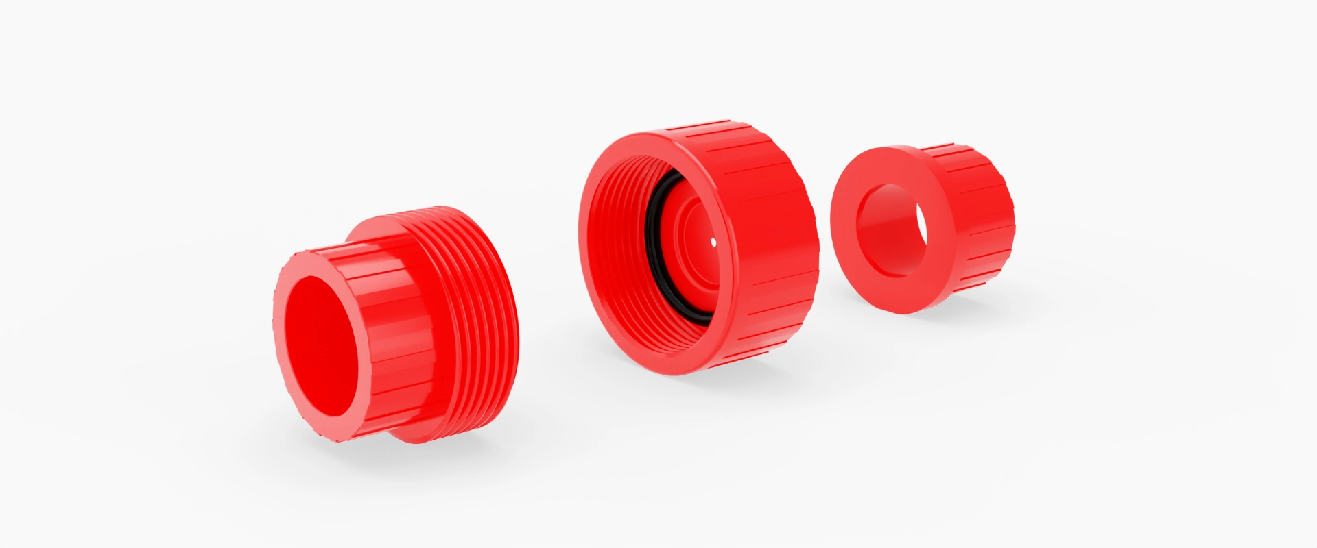 25mm In-Line Flow Restrictor Exploded View