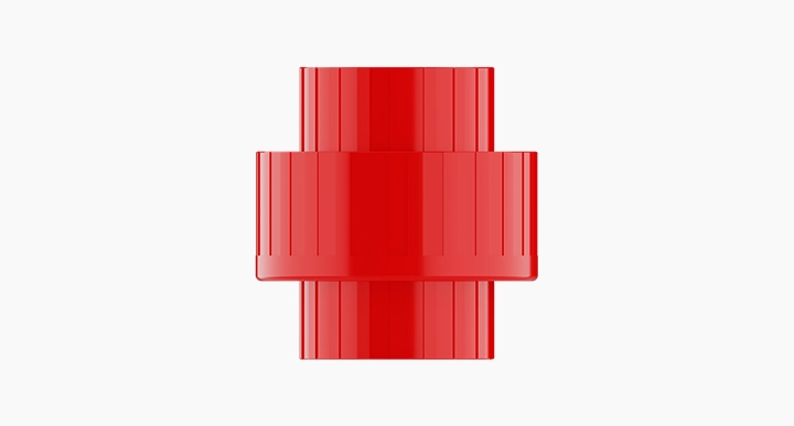 25mm In-Line Flow Restrictor Orthographic Front