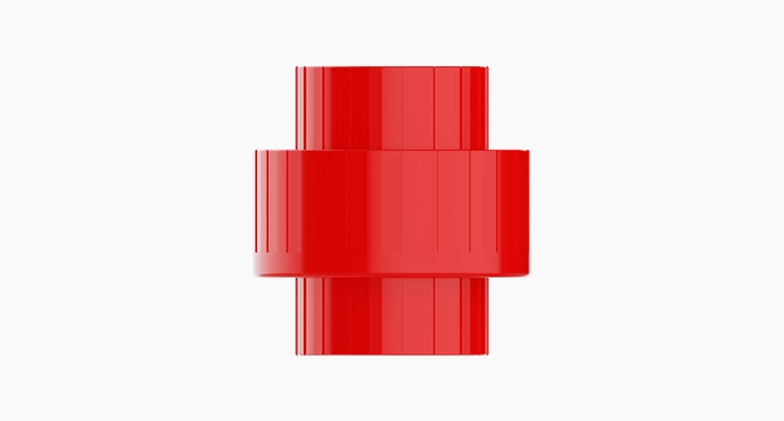 25mm In-Line Flow Restrictor Orthographic