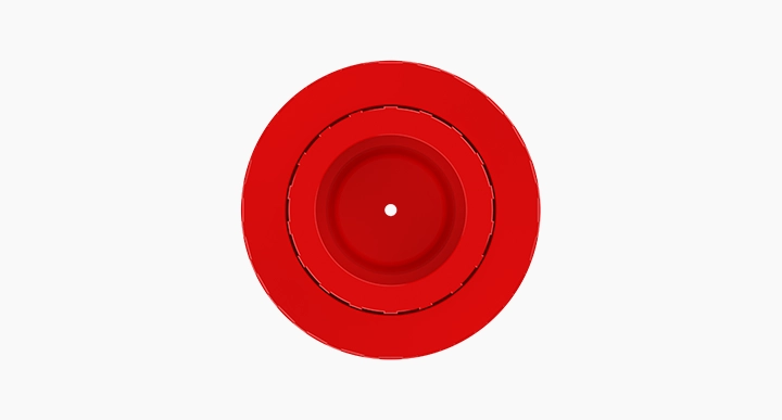 25mm In-Line Flow Restrictor Orthographic