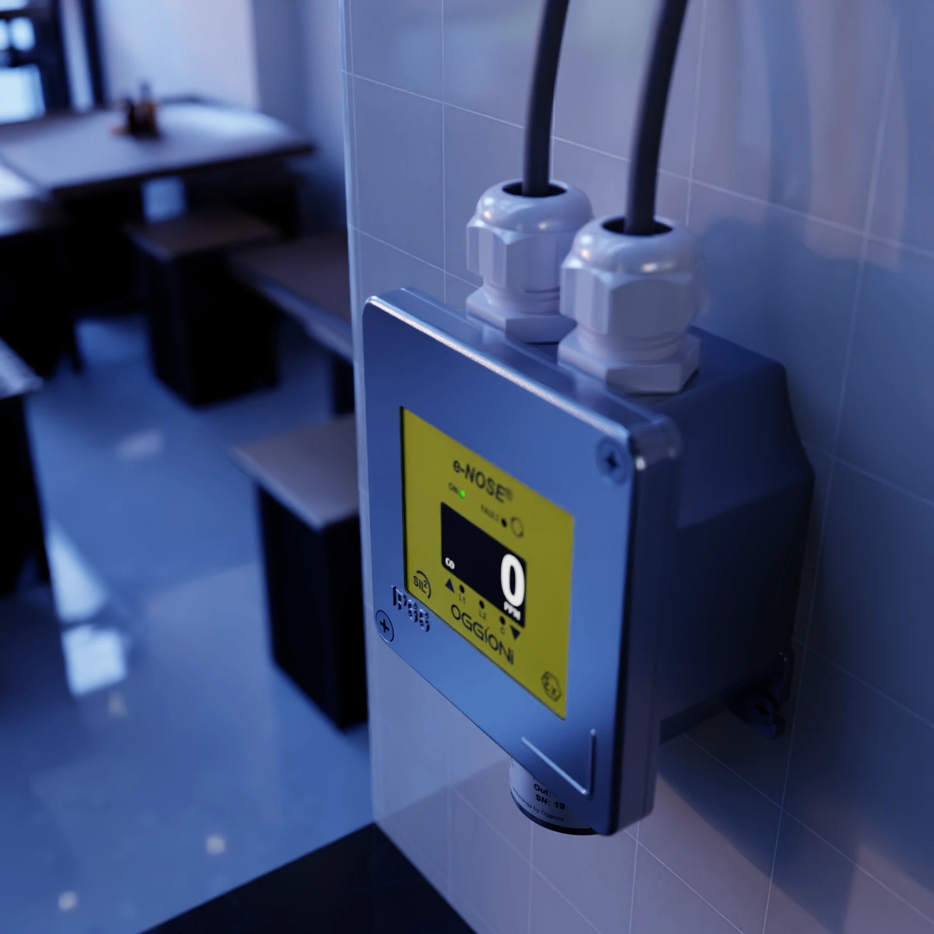 Oggioni DUST Gas Detection for Restaurants and Kitchens