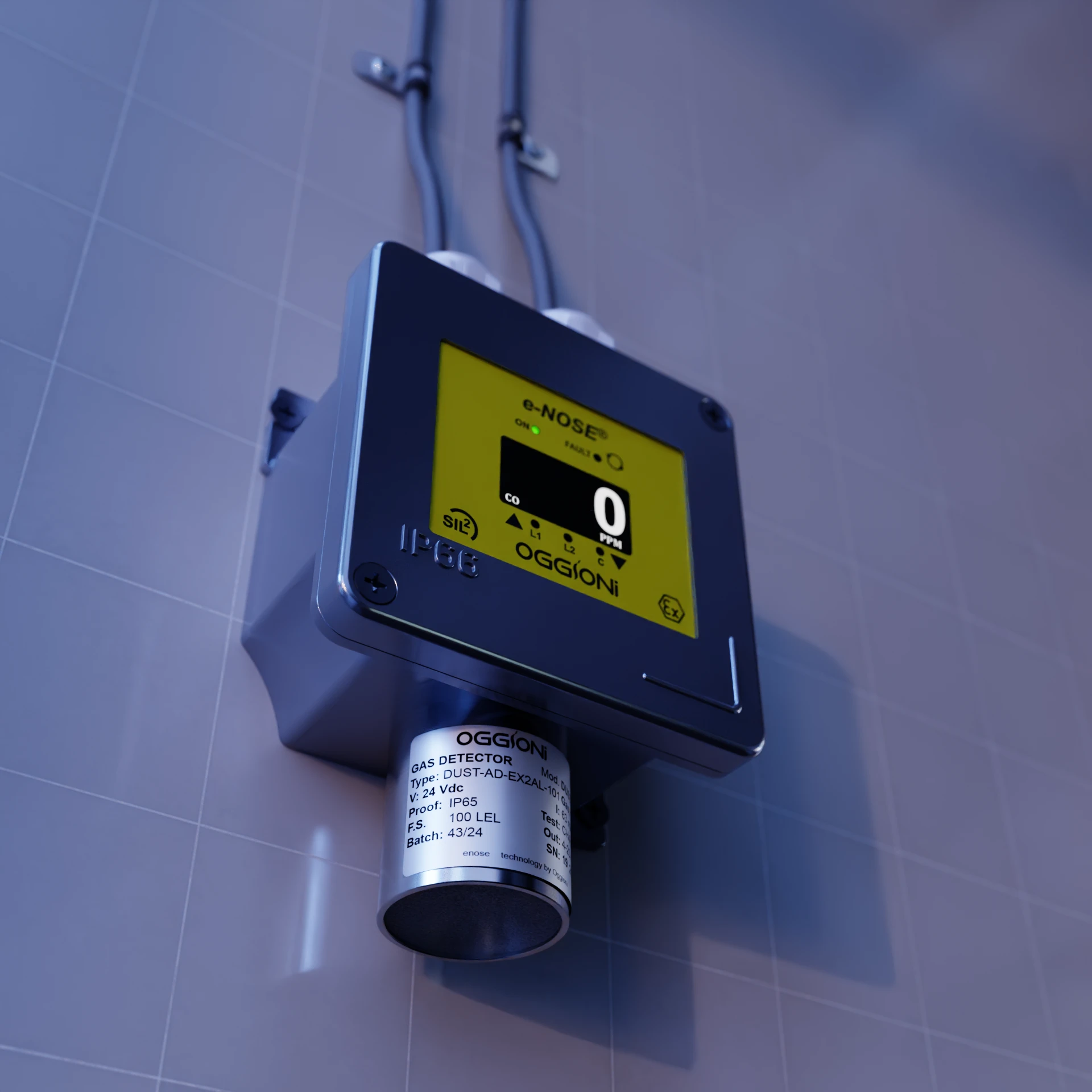 Oggioni DUST Gas Detection for Restaurants and Kitchens