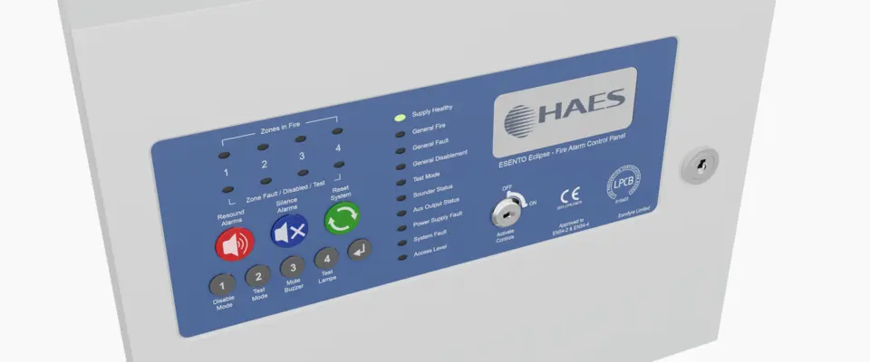 AlarmSense 2-4 Zone Conventional Fire Alarm Panel