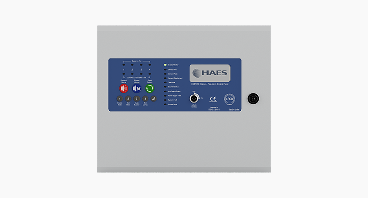 AlarmSense 2-4 Zone Conventional Fire Alarm Panel
