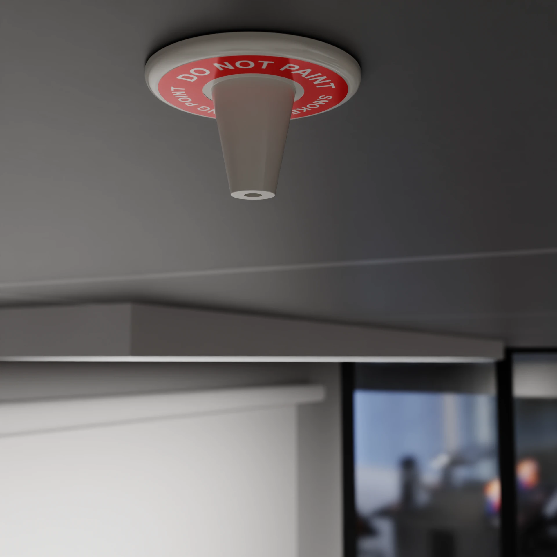SecuriSmoke 2000 for Offices Conical Sampling Point