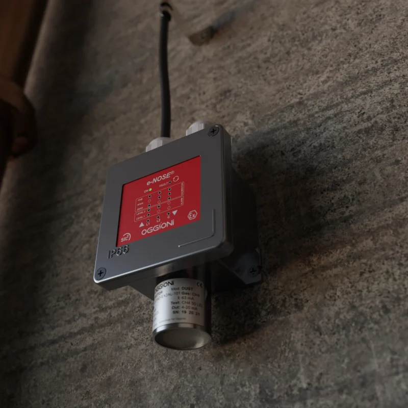 Oggioni DUST Gas Detection in Petrolchemical Plants AD