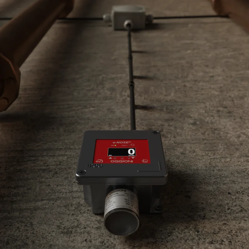 Oggioni DUST Gas Detection in Petrolchemical Plants DY