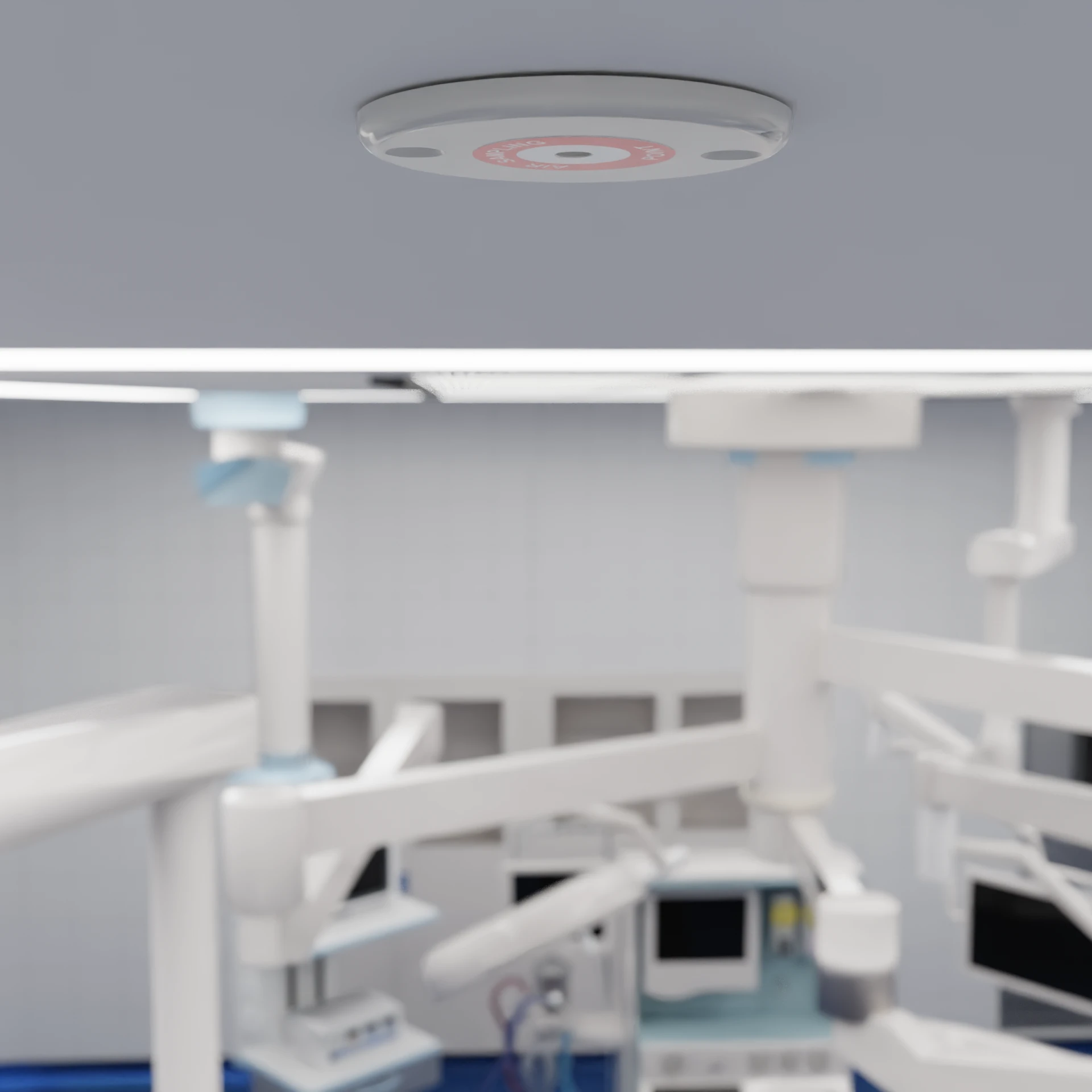 Securiton 2000 for Hospitals Flush Sampling Point