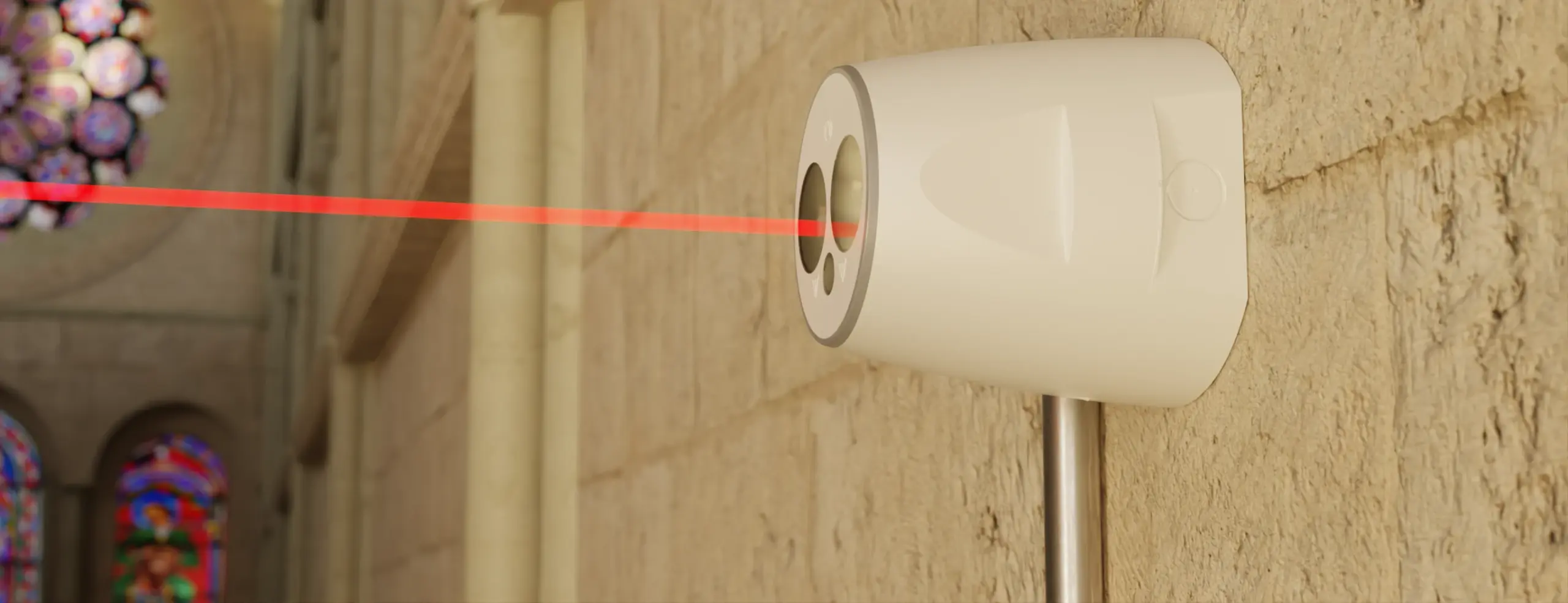 FireRay Hub Beam Detection in Churches