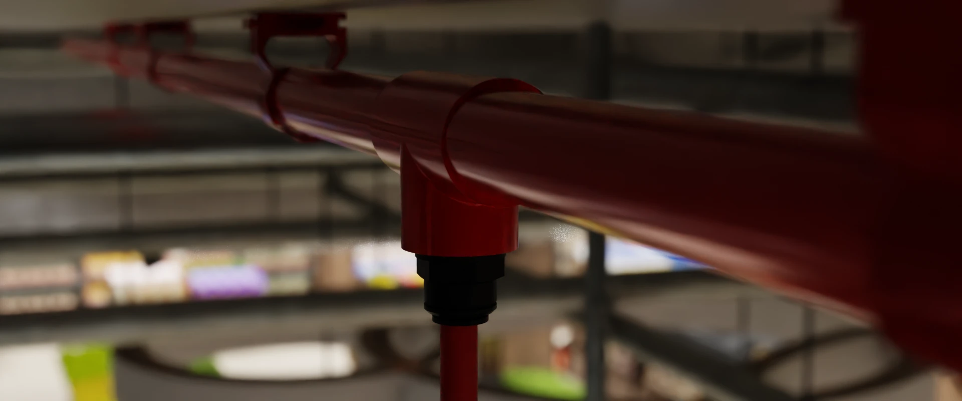 SecuriSmoke 2000 for Supermarkets Pipes